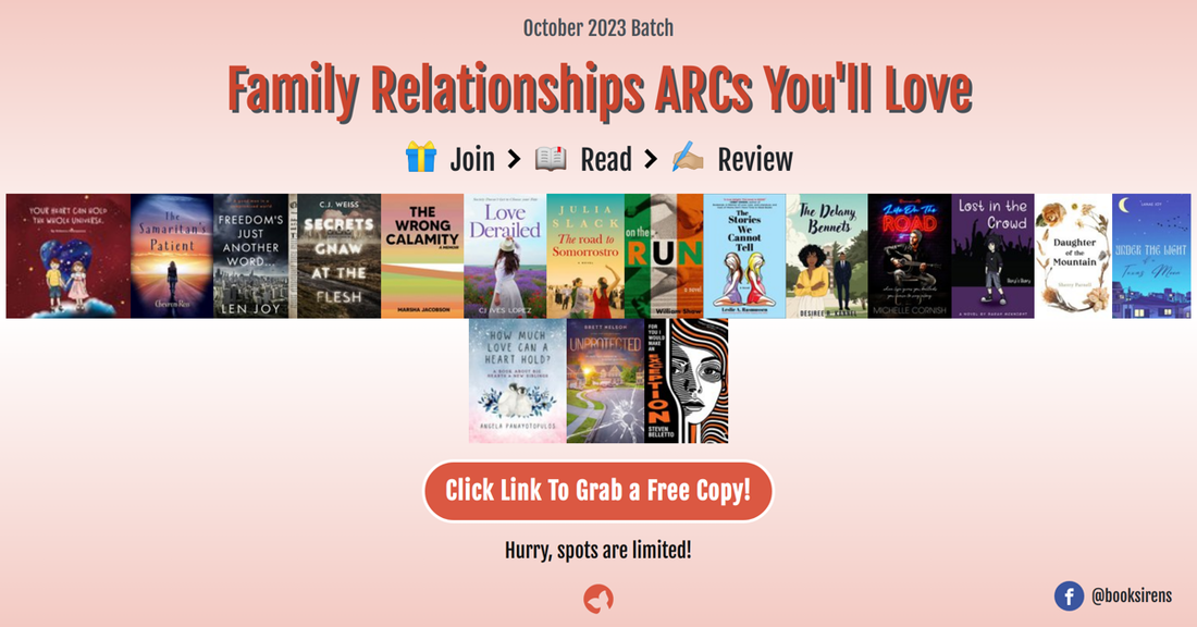 Exploring Family Bonds: 'Your Heart Can Hold the Whole Universe' Joins the 'Family Relationships' BookSirens ARC Bundle